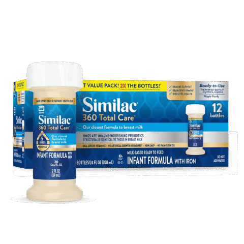 Sữa Nước Pha Sẵn Similac 360 Total Care Mỹ tăng cường miễn dịch, hỗ trợ tiêu hóa khỏe mạnh cho trẻ từ 0–12 tháng tuổi