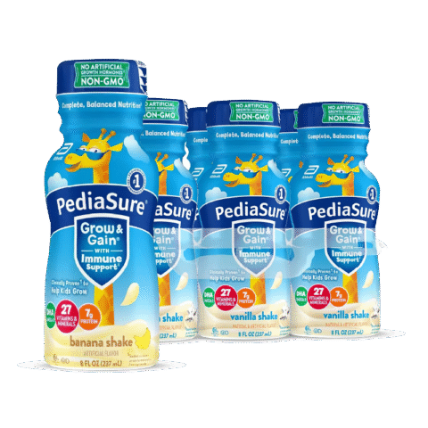 Sữa nước Pediasure Grow & Gain 1 chai 237ml vị Vanilla Shake – Tăng cân, miễn dịch cho bé từ 2 tuổi