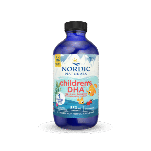 Dầu Cá Nordic Naturals Children's DHA - Hỗ Trợ Phát Triển Não Bộ & Học Tập Cho Bé (Dạng Lỏng Vị Dâu)