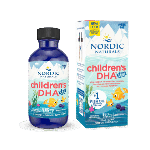 Nordic Naturals Children's DHA Xtra - Bổ Sung Omega 3 Hỗ Trợ Phát Triển Trí Não Toàn Diện Cho Bé Dạng Lỏng 60ml