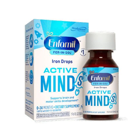 Enfamil Iron Drops Active mind Hỗ Trợ Trí Não & Vận Động Tích Cực Cho Bé