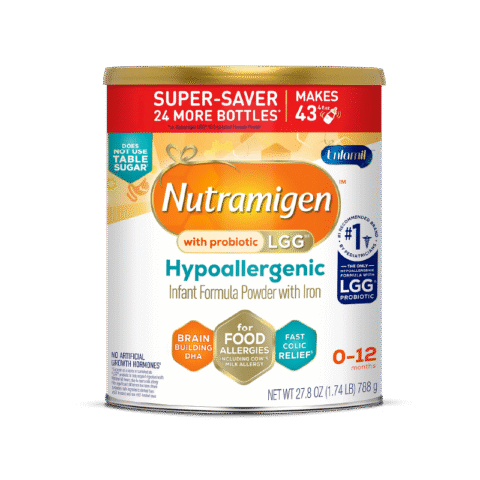 Sữa Bột Nutramigen A+ LGG Cho Trẻ Dị Ứng Đạm Sữa Bò từ 0-12 tháng tuổi