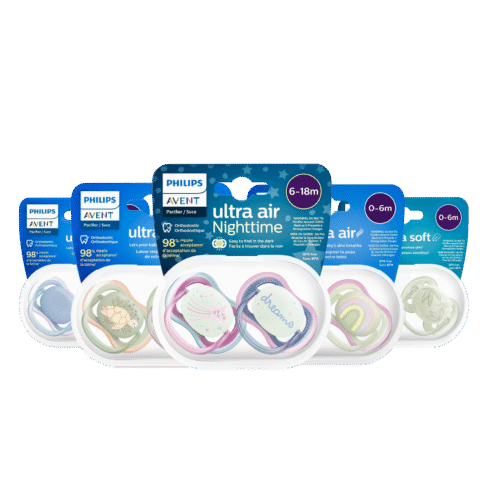 Ti giả Avent ultra Air/Soft Chính Hãng đầu dẹt chỉnh nha mềm thông khí - Set 2 cái - Hàng nội địa Mỹ