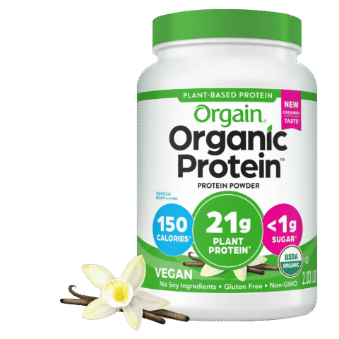 Bột Đạm Thực Vật Hữu Cơ Orgain Ít Đường, Giàu Prebiotic (920g)