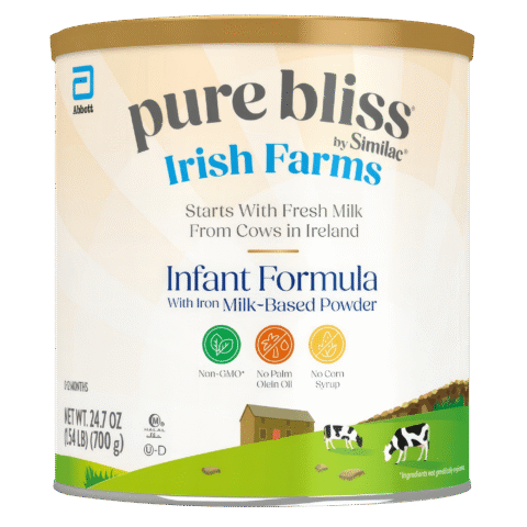 Sữa công thức Similac Pure Bliss – Sữa bò nuôi cỏ Ireland cho bé 0–12 tháng