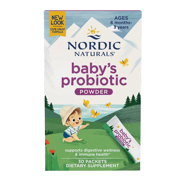05. Men Vi Sinh Nordic Naturals baby’s probiotic