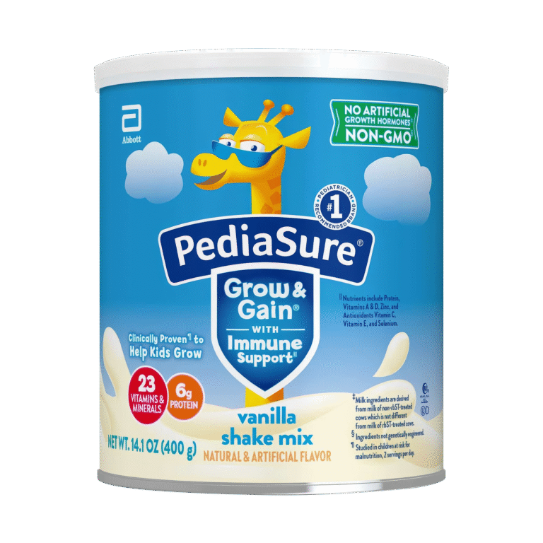 08. Sữa bột pediasure mỹ grow & gain ( vani, dâu, socola)