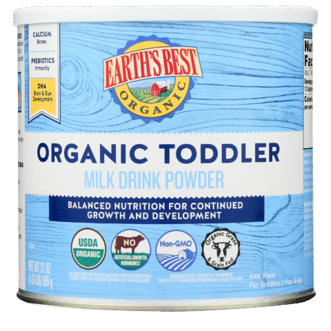 Sữa Earth’s Best Organic Toddler 1–3 tuổi 595g Hỗ trợ phát triển não bộ, thị lực & tăng chiều cao