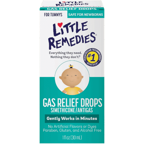 Tiêu Gas chống đầy hơi Little Remedies Gas Relief Drops hỗ trợ giảm nhanh tình trạng đầy hơi, chướng bụng và khó chịu ở trẻ sơ sinh và trẻ nhỏ - Dạng siro - chai 30ml - Hàng chuẩn Mỹ